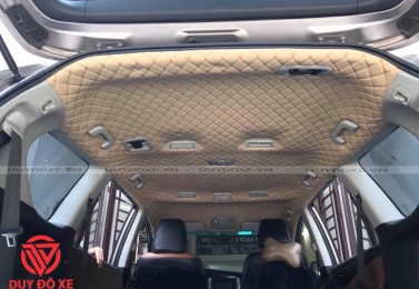 Bọc trần 5D - Giải pháp nâng tầm nội thất xe hơi