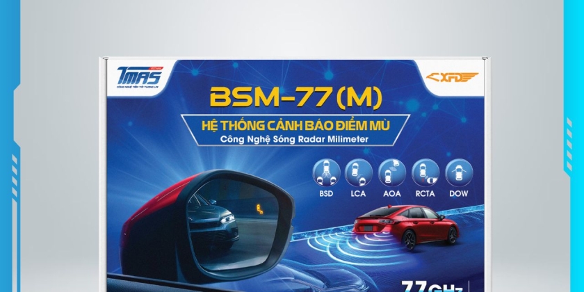 Cảnh Báo Điểm Mù VF3 BSM 77 M: "Mắt Thần" Radar và Vì Sao Nó Tốt Hơn Cảm Biến Sóng Âm?