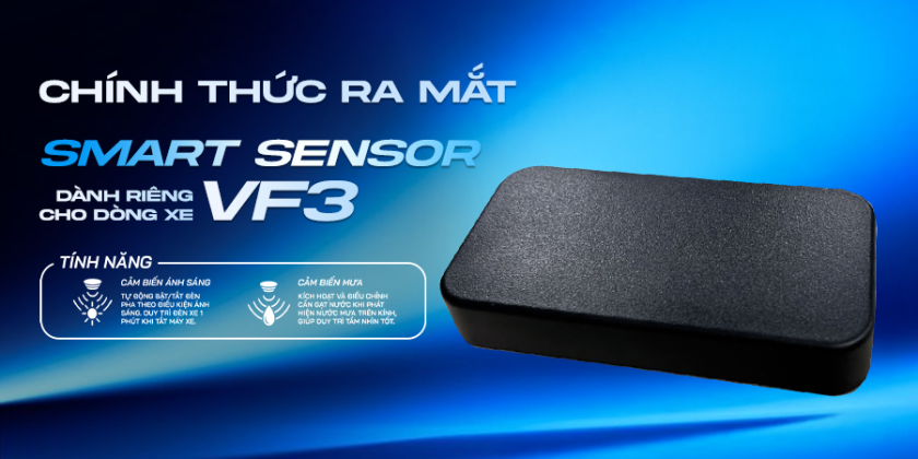 Phân Tích Cảm Biến Đèn và Gạt Mưa VF3 (WINCA VF3 Smart senso): "Độ" Sự Thông Minh Cho Xe Cỏ