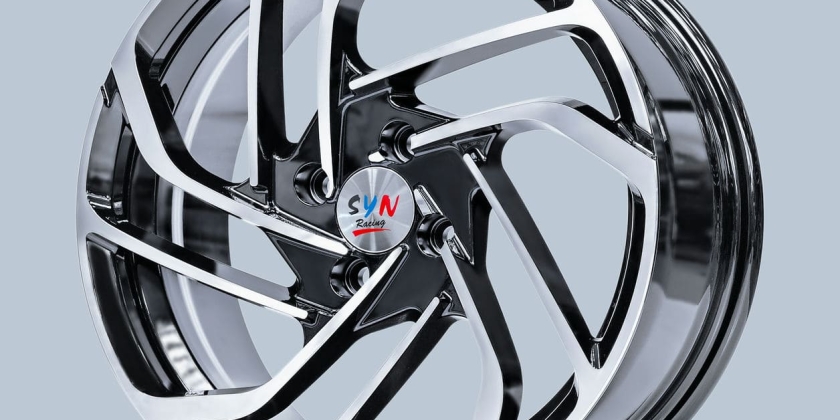 Mâm Mẫu KF5104 Glossy Black 16 Inch: Chuẩn Mực Của Sự Sang Trọng Đô Thị (Urban Luxury)