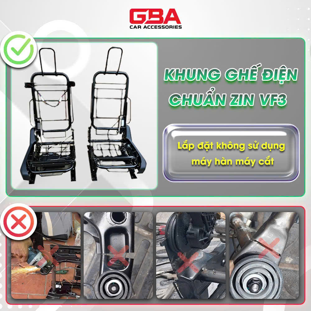 Nâng cấp ghế VF3