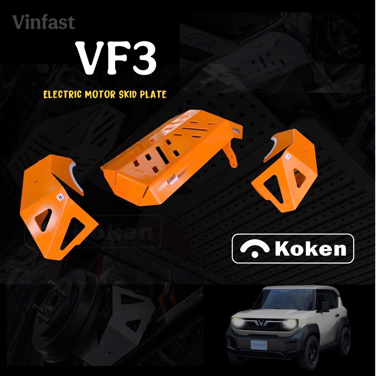 Bộ giáp bảo vệ gầm VF3