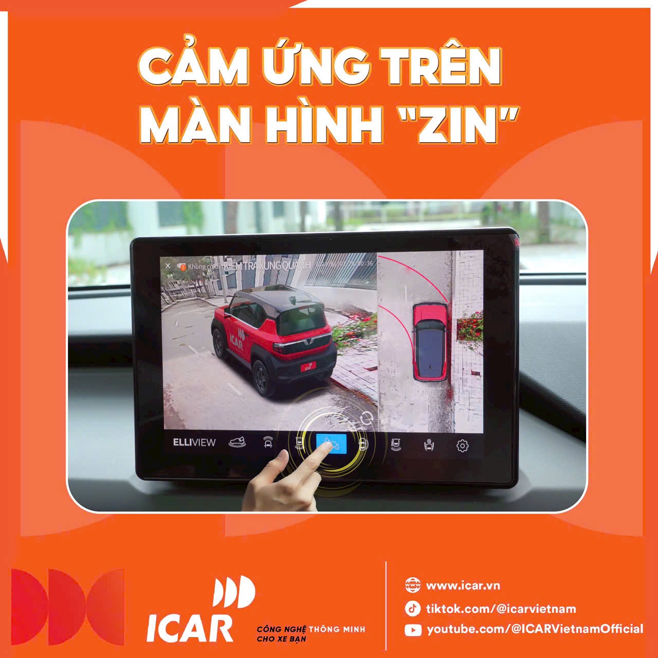 Camera 360 độ Vinfast VF3 Icar Elliview