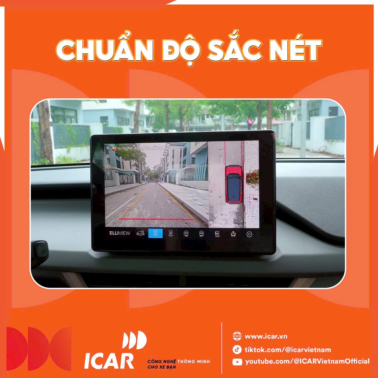 Camera 360 độ Vinfast VF3 Icar Elliview