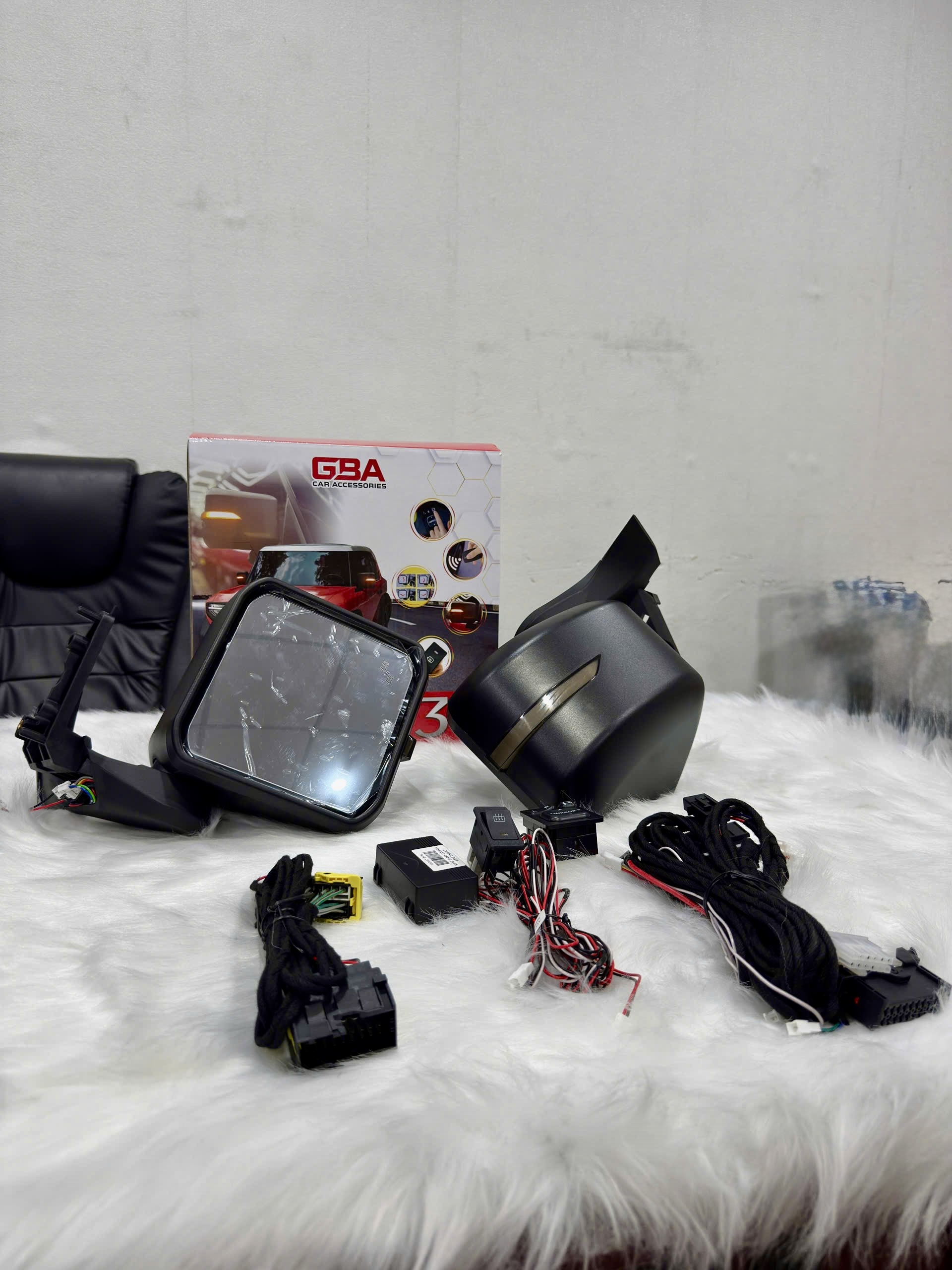 Gương gập điện VF3 Tích hợp xi nhan Sấy kính