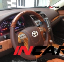 Khâu da vô lăng xe Vinfast VF3