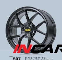 Mâm 16 inch – 507 – Satin Black
