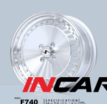 Mâm 16 inch –  F740 Turbofan Style