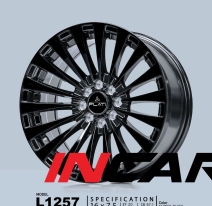 MÂM MẪU L1257 GLOSSY BLACK 16″
