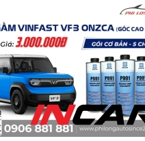 PHỦ GẦM VINFAST VF3 – ONZCA GÓI CƠ BẢN (GỐC CAO SU NHỰA)