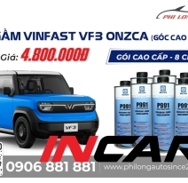 PHỦ GẦM VINFAST VF3 – ONZCA GÓI CAO CẤP (GỐC CAO SU NHỰA)