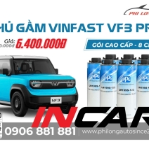 PHỦ GẦM VINFAST VF3 PPG GÓI CAO CẤP