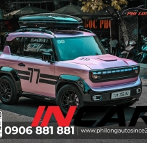 Vinfast VF3 độ kiểu Hummer