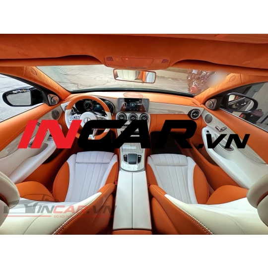 Đổi màu nội thất xe Merc sang trọng ấn tượng