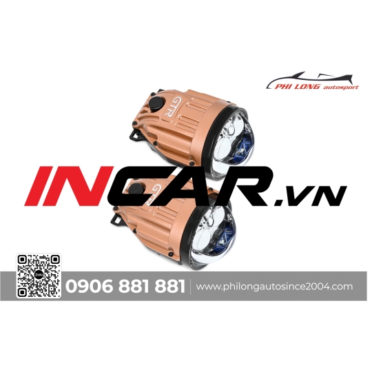 Đèn bi gầm VF3 GTR G1 Turbo ( Tích hợp mắt quỷ )