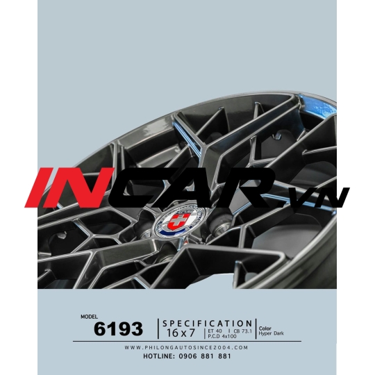 MÂM MẪU 6193 HYPER DARK 16″
