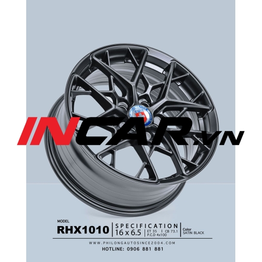 MÂM MẪU RHX1010 SATIN BLACK 16″