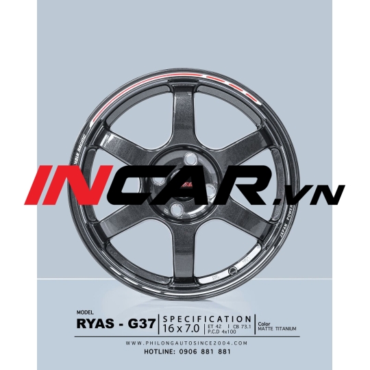 MÂM MẪU RYAS G37 16″