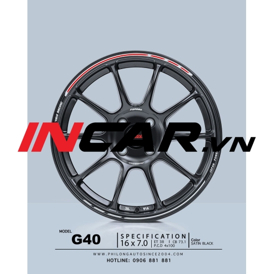 MÂM MẪU RYAS G40 16″