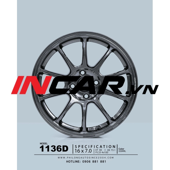 MÂM MẪU 1136D GGMML 16″