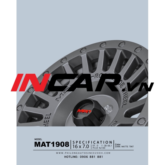Mâm 16 inch – MAT 1908