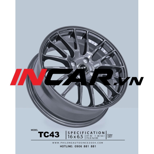 MÂM MẪU TC43 GREY 16″