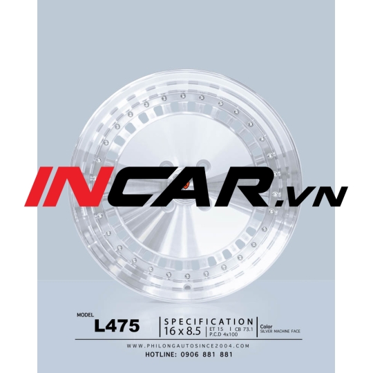 Mâm 16″ – L475 Turbofan Style