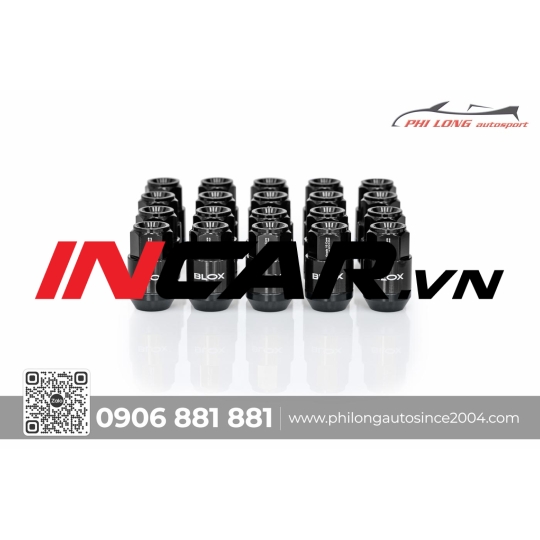 Ốc Blox Racing Đen ( Bộ 16 ốc )