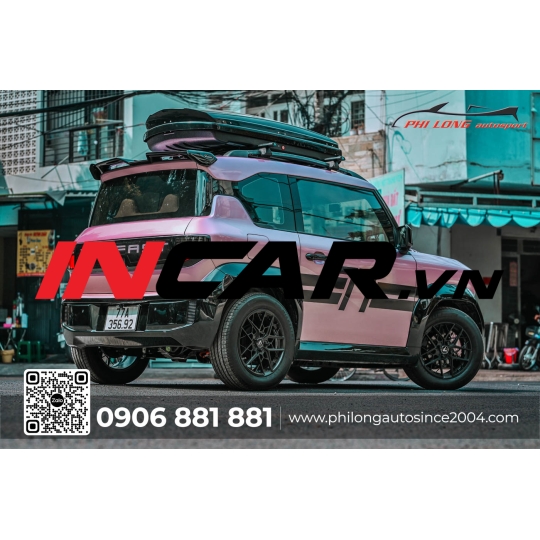 Vinfast VF3 độ kiểu Hummer