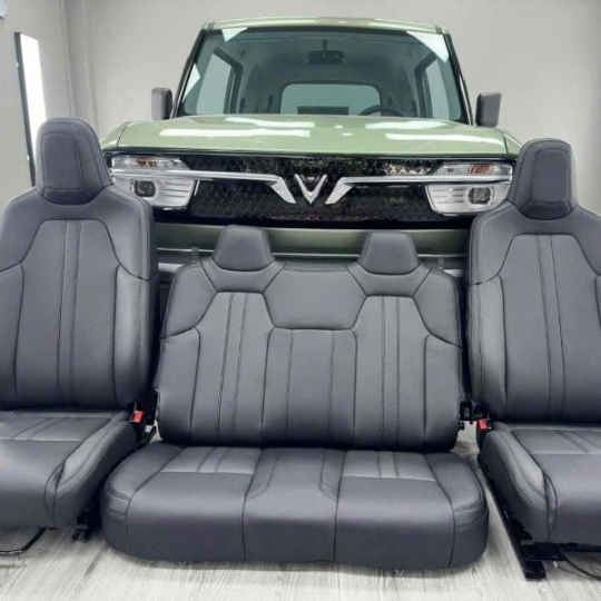 Ghế da VF3 ( Full đen )