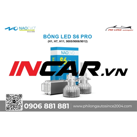 Bóng led VF3 – Naoevo S6 Pro H7