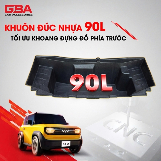Cốp Trước Ezcop V2 Inox 304 Cho VinFast VF3