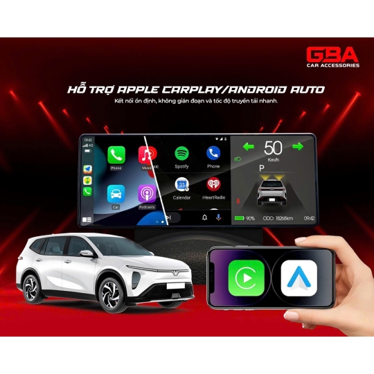 Màn Hình ODO GBA VF3 CARPLAY