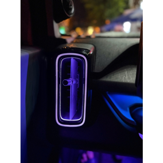Led nội thất theo xe VF3 ( Hoa văn thiên hà )