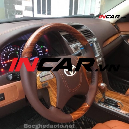 Khâu da vô lăng xe Vinfast VF3