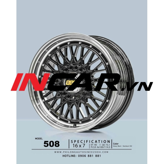MÂM MẪU 508 CNC BLACK 16″