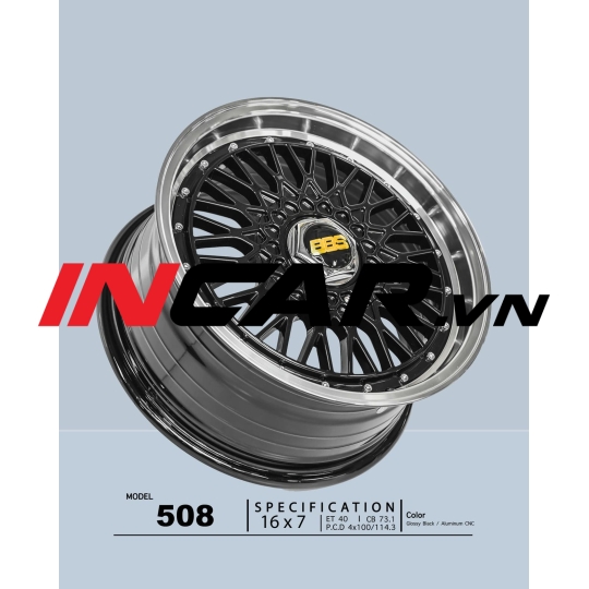 MÂM MẪU 508 CNC BLACK 16″