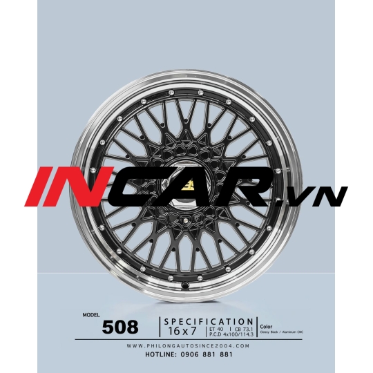 MÂM MẪU 508 CNC BLACK 16″