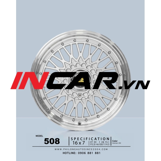 MÂM MẪU 508 CNC 16″