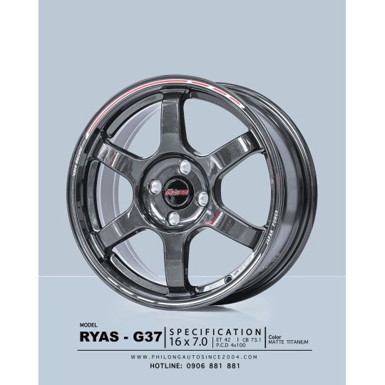MÂM MẪU RYAS G37 16″