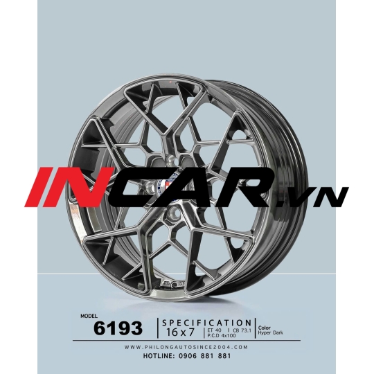 MÂM MẪU 6193 HYPER DARK 16″