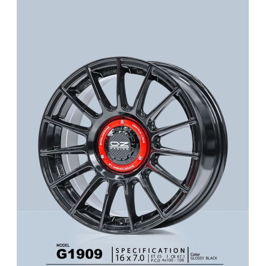 MÂM MẪU G1090 GLOSSY BLACK 16″