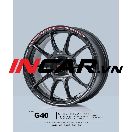 MÂM MẪU RYAS G40 16″