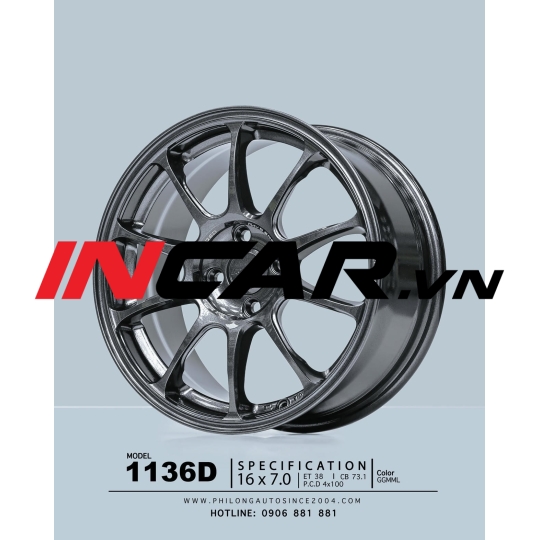 MÂM MẪU 1136D GGMML 16″