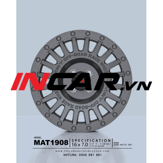 Mâm 16 inch – MAT 1908