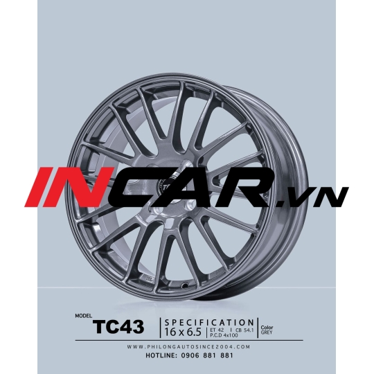 MÂM MẪU TC43 GREY 16″