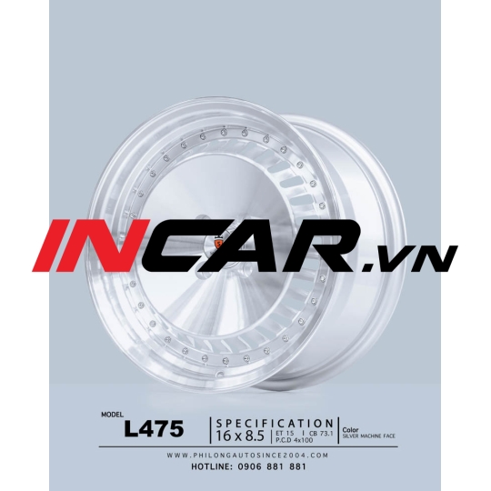 Mâm 16″ – L475 Turbofan Style