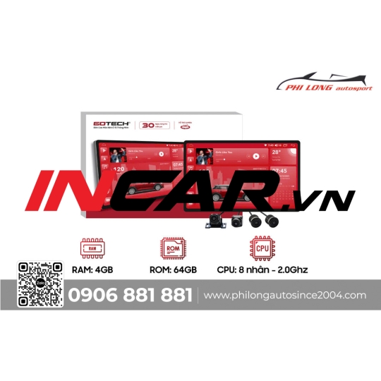 Màn hình Android VF3 Gotech GT 11.5i 360