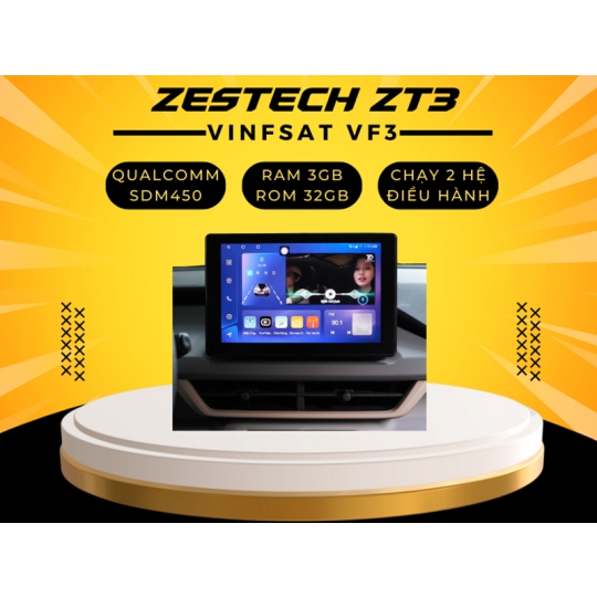 Màn hình android VF3 – ZESTECH