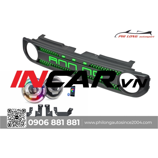 Mặt calang VF3 Custom theo yêu cầu ( Trọn bộ full đèn )